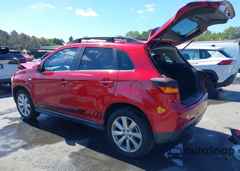 2015 Mitsubishi Outlander Sport Se/Gt from USA, damaged, VIN 4A4AP4AU4FE017820